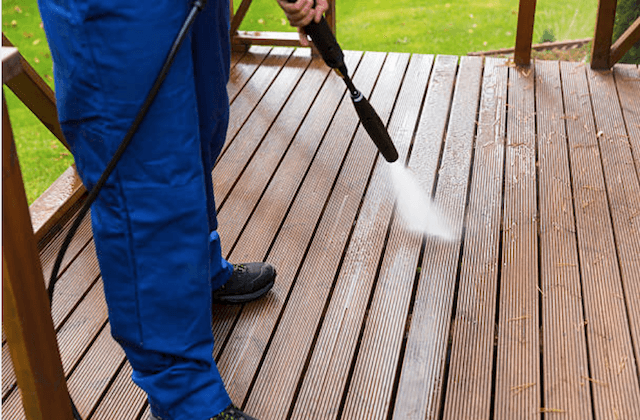 deck cleaning pearland