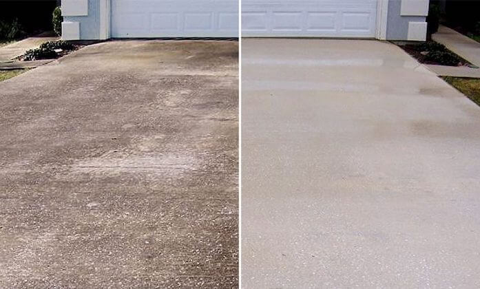 pearland driveway cleaning