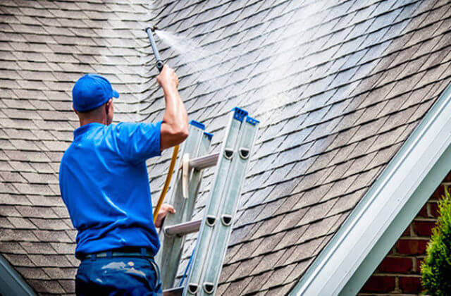 pearland roof cleaning